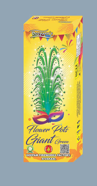 FLOWER POTS GIANT GREEN